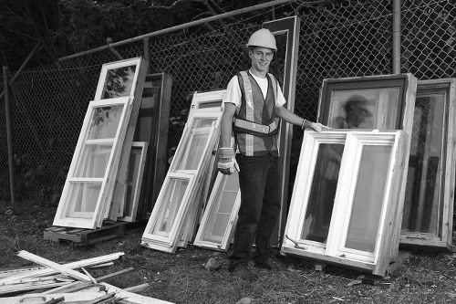 House Clearance team at work in Rotherhithe