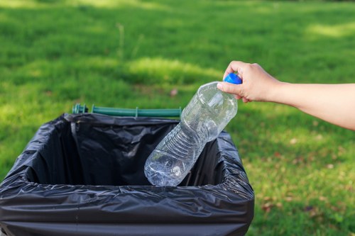 Scheduled waste collection for a clean workspace